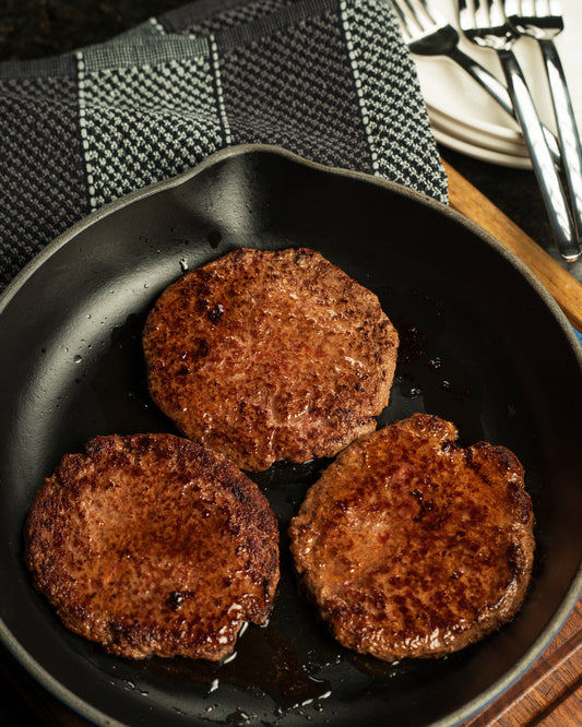 American Wagyu 80% Lean 20% Fat Burger Patties - 1/3 lb (4 Pack)